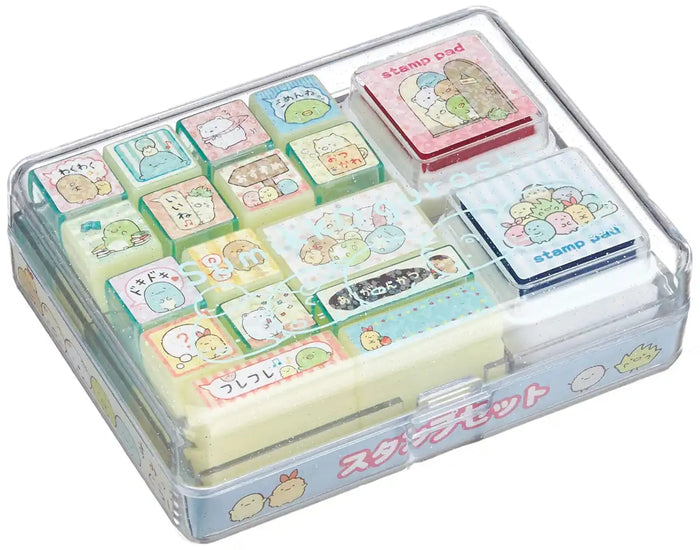 SAN-X Sumikko Gurashi Stamp Set- Japan Figure Store - #1 Bring To You The Best Japanese Goods