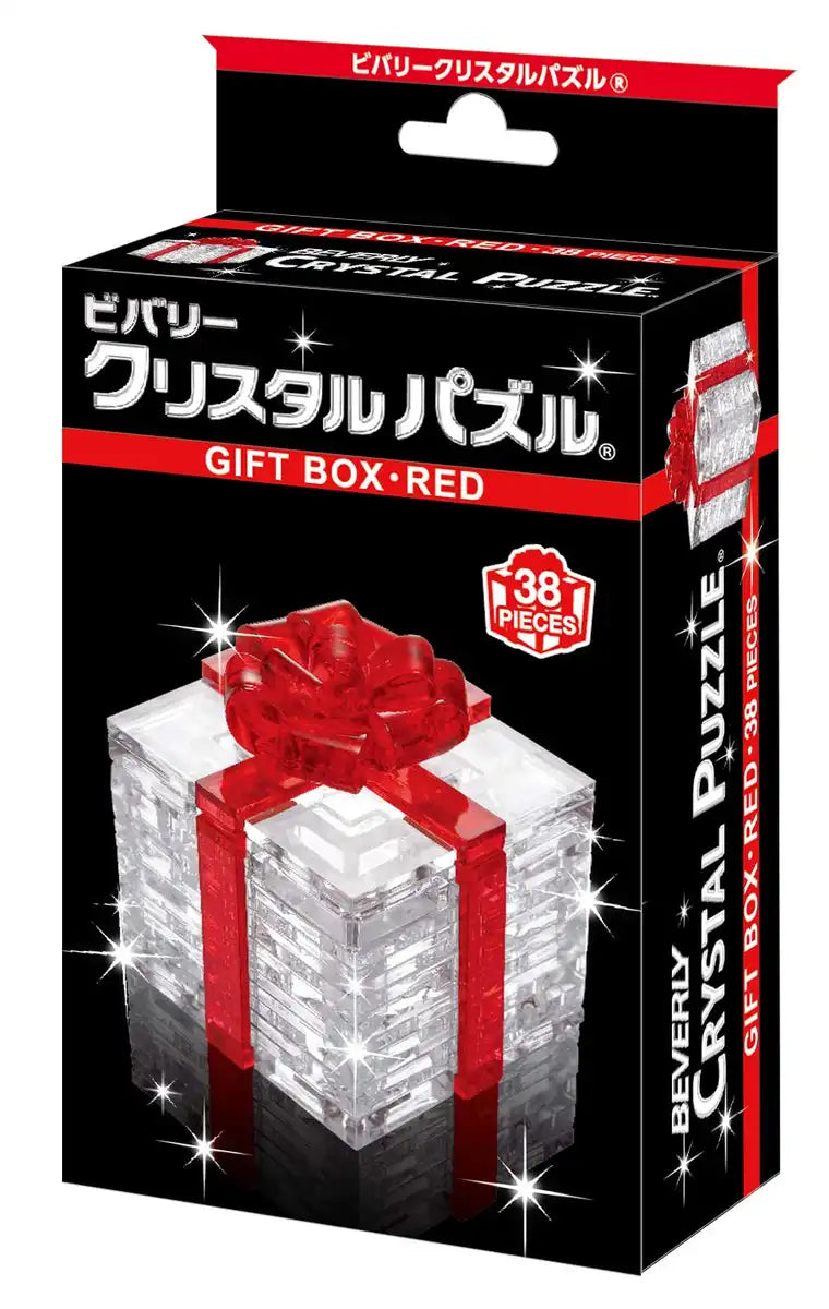 BEVERLY Crystal 3D Puzzle 50160 Gift Box Red- Japan Figure Store - #1 Bring To You The Best Japanese Goods