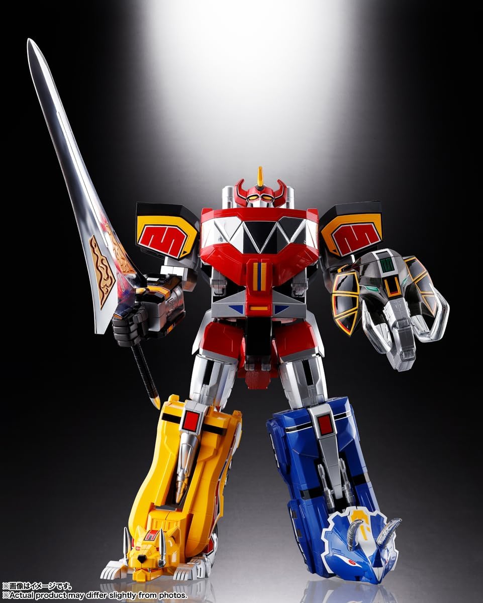 Gx-72 & Gx-78 Dragon Caesar 260Mm Action Figure - Soul Of Chogokin Dinosaur Sentai Zyuranger Beast Emperor Daijushin By Bandai Spirits (Japan)- Japan Figure Store - #1 Bring To You The Best Japanese Goods