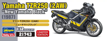 HASEGAWA 1/12 Yamaha Tzr250 2Aw 'New Yamaha Black' Plastic Model- Japan Figure Store - #1 Bring To You The Best Japanese Goods