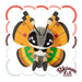Pokemon Center 666 Plush Toy Pokémon Fit Vivillon Kouya Pattern Collectible- Japan Figure Store - #1 Bring To You The Best Japanese Goods