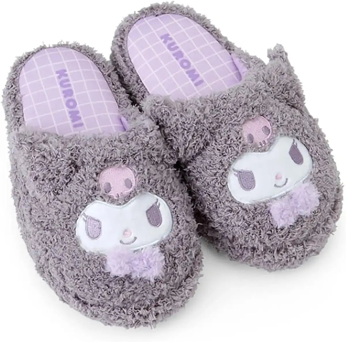 Sanrio Kids Face Slippers Comfortable and Cute Indoor Footwear SANRIO - Black
 - 4550337287590