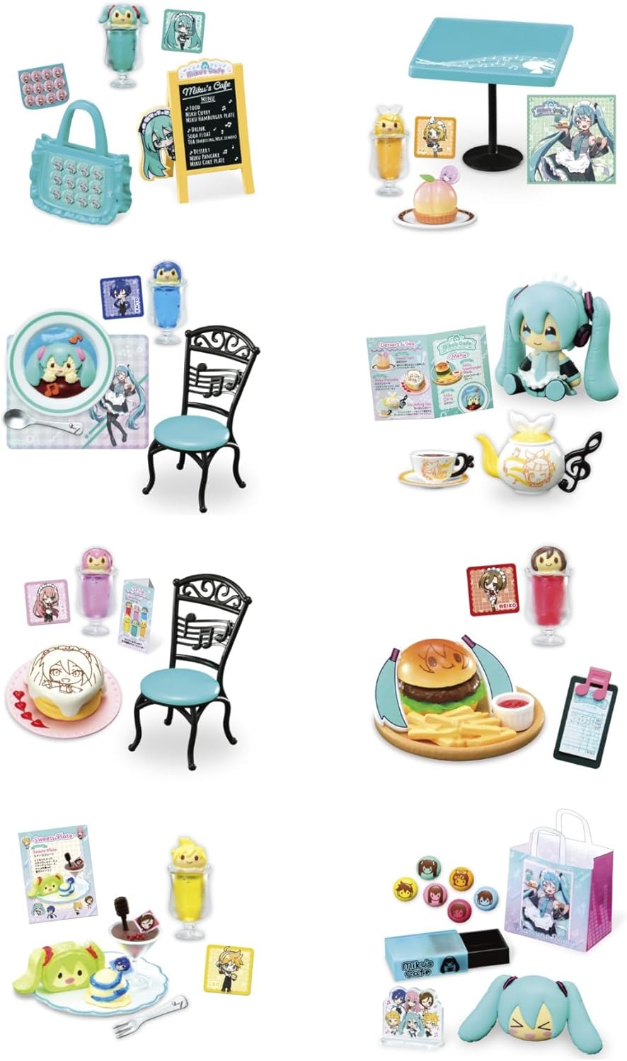 Re-Ment Hatsune Miku Cafe 1Box PVC H115xW70xD60mm