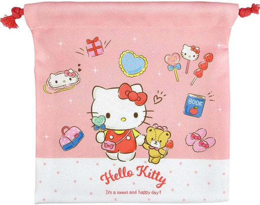T'S Factory Sanrio Flat Drawstring Bag Shopping Hello Kitty
Japan Figure Store