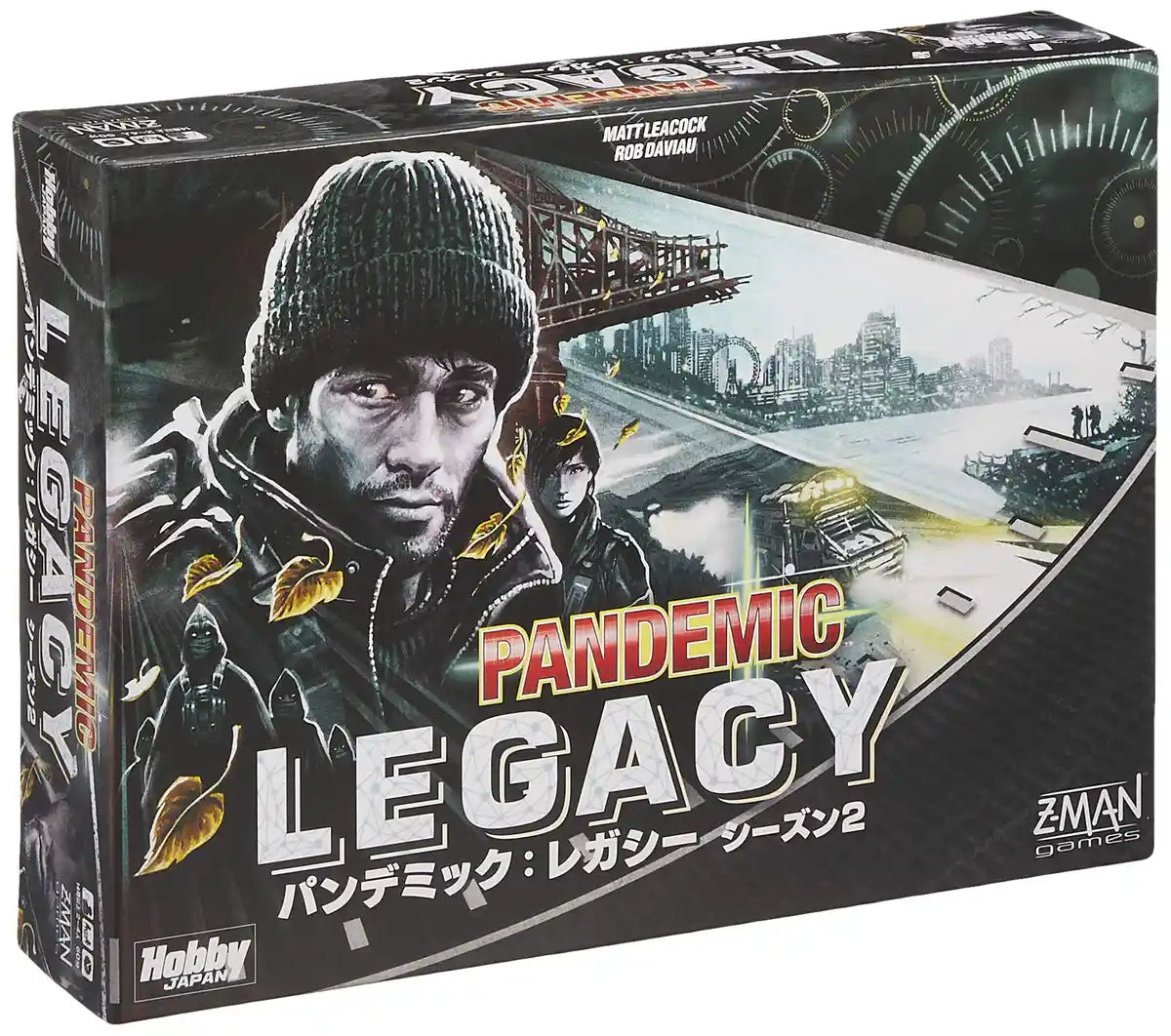 Hobby Japan Pandemic Legacy S2 Black Box Board Game 2-4P 14+ 60minX12S- Japan Figure Store - #1 Bring To You The Best Japanese Goods