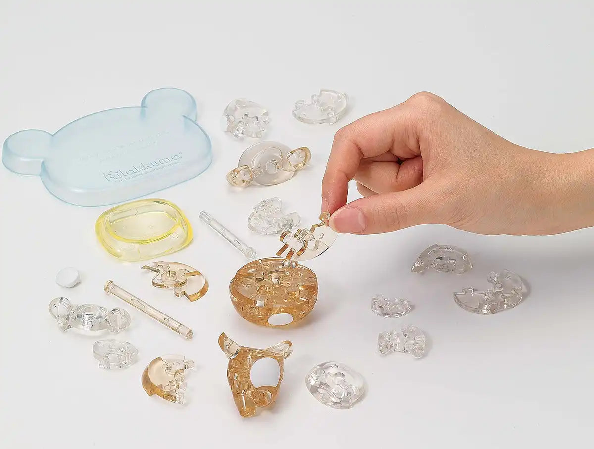 Beverly Crystal 3D Puzzle 50212 Rilakkuma & Korilakkuma Crystal Jigsaw Puzzle- Japan Figure Store - #1 Bring To You The Best Japanese Goods