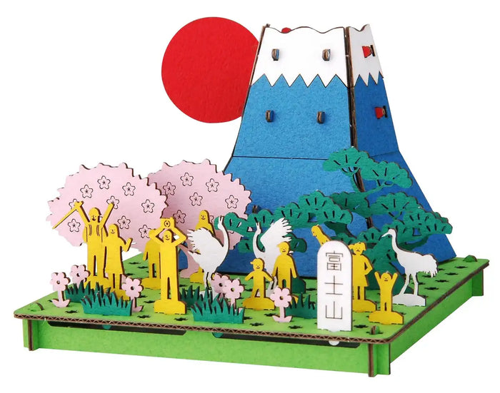 HACOMO Pusupusu Paper Craft Mt.Fuji- Japan Figure Store - #1 Bring To You The Best Japanese Goods