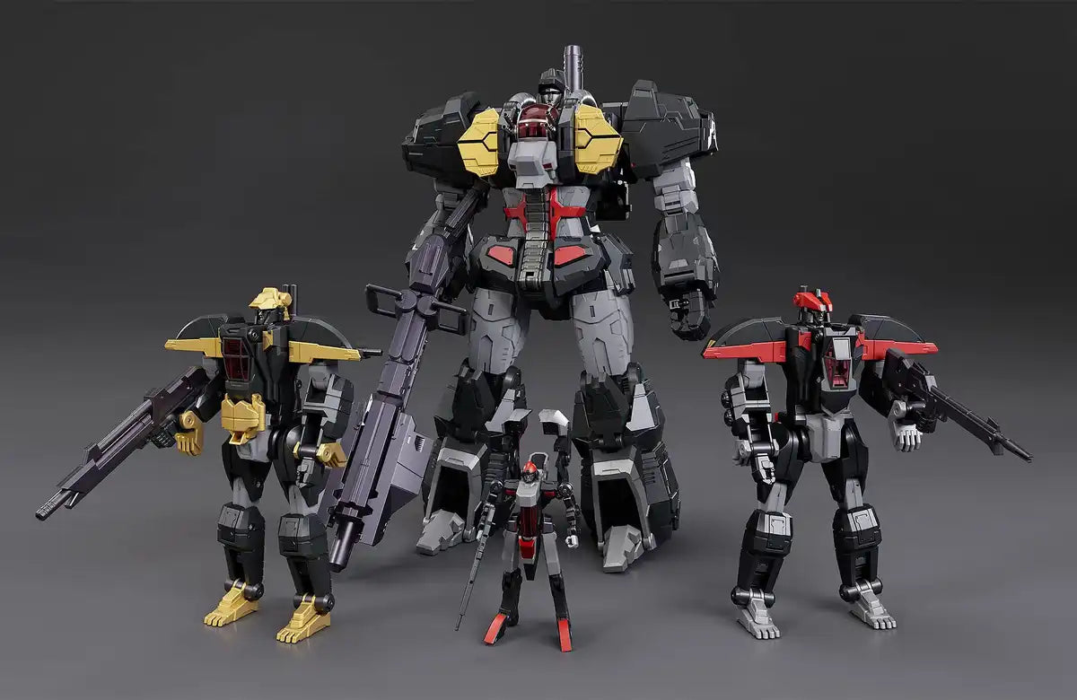 The Combined Hagane Works Super Beast Machine God Dancouga Dancouga Non-Scale Zinc Alloy Plastic Pre-Painted Combined Movable Figure- Japan Figure Store - #1 Bring To You The Best Japanese Goods