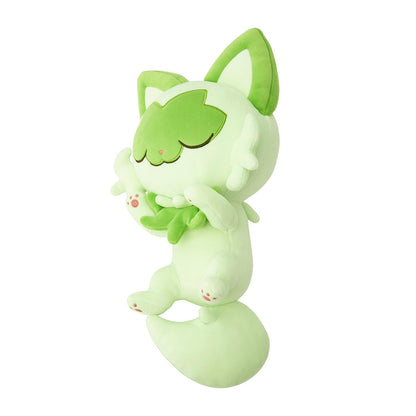 Pokemon Center Sleep Mochi Plush Good Night Sprigatito 22×14×37