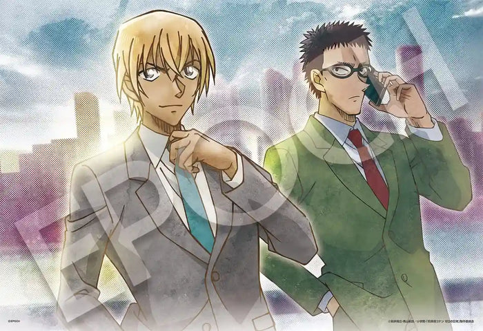 300 Piece Jigsaw Puzzle Detective Conan Two Public Security Police-Rei Furuya And Yuya Kazami- (26 × 38Cm)- Japan Figure Store - #1 Bring To You The Best Japanese Goods