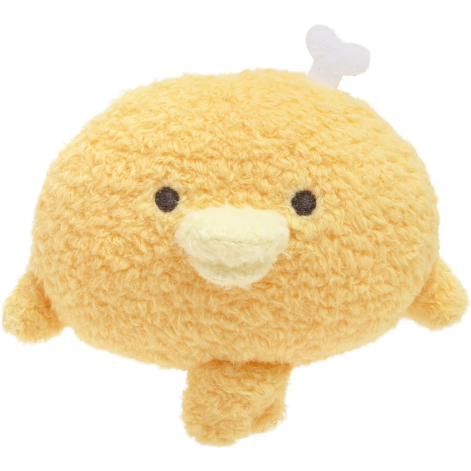 San-X Chikip Dancers Plush Badge Bone Chicken - Ab11501- Japan Figure Store - #1 Bring To You The Best Japanese Goods