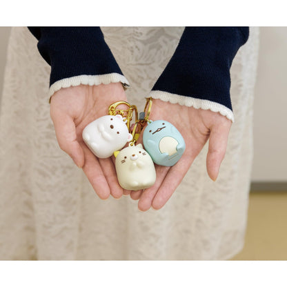 San-X Ab14905 Sumikko Gurashi Polar Bear Mascot Keychain- Japan Figure Store - #1 Bring To You The Best Japanese Goods