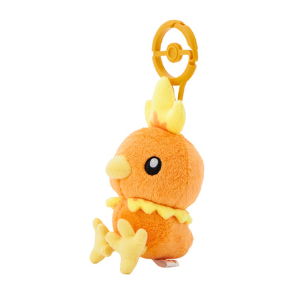 Pokemon Center Achamo Mascot Plush Keychain with Carabiner Clip- Japan Figure Store - #1 Bring To You The Best Japanese Goods