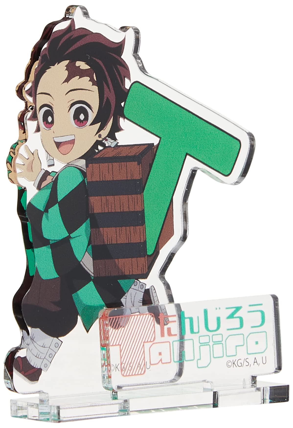 Bell House Acrylic Figure Alphabet Ver Demon Slayer Kimetsu No Yaiba Tanjiro