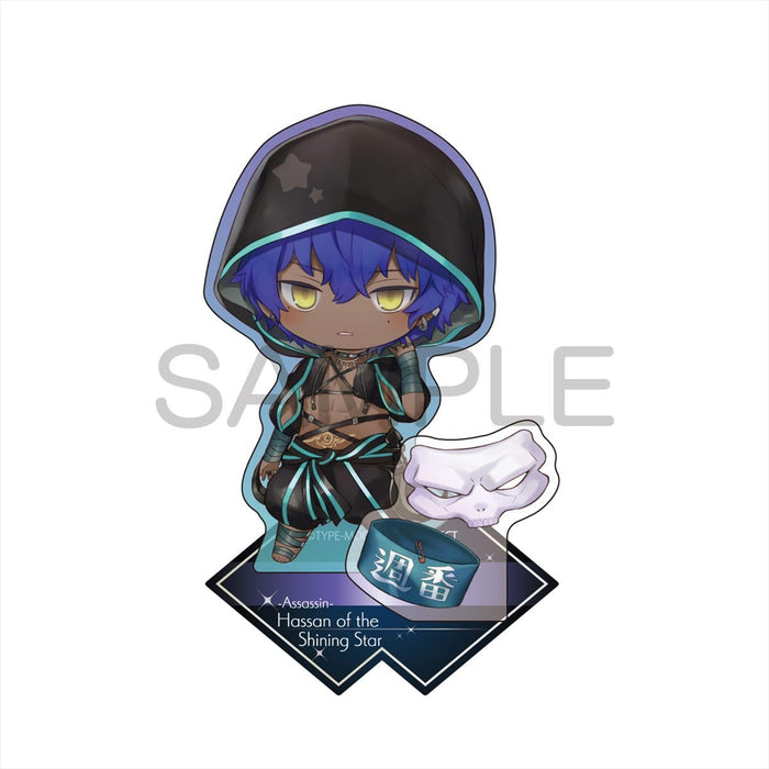 Algernon Product Fate/Grand Order Acrylic Stand Hasan 100mm x 100mm
