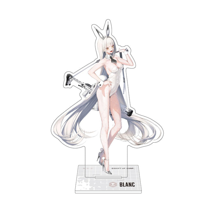 Algernon Products Nikke Acrylic Stand White 118x41-92mm Display Accessory
