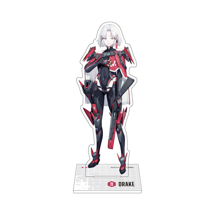Algernon Products Victory Goddess Nikke Acrylic Stand Drake H118xW41-92mm