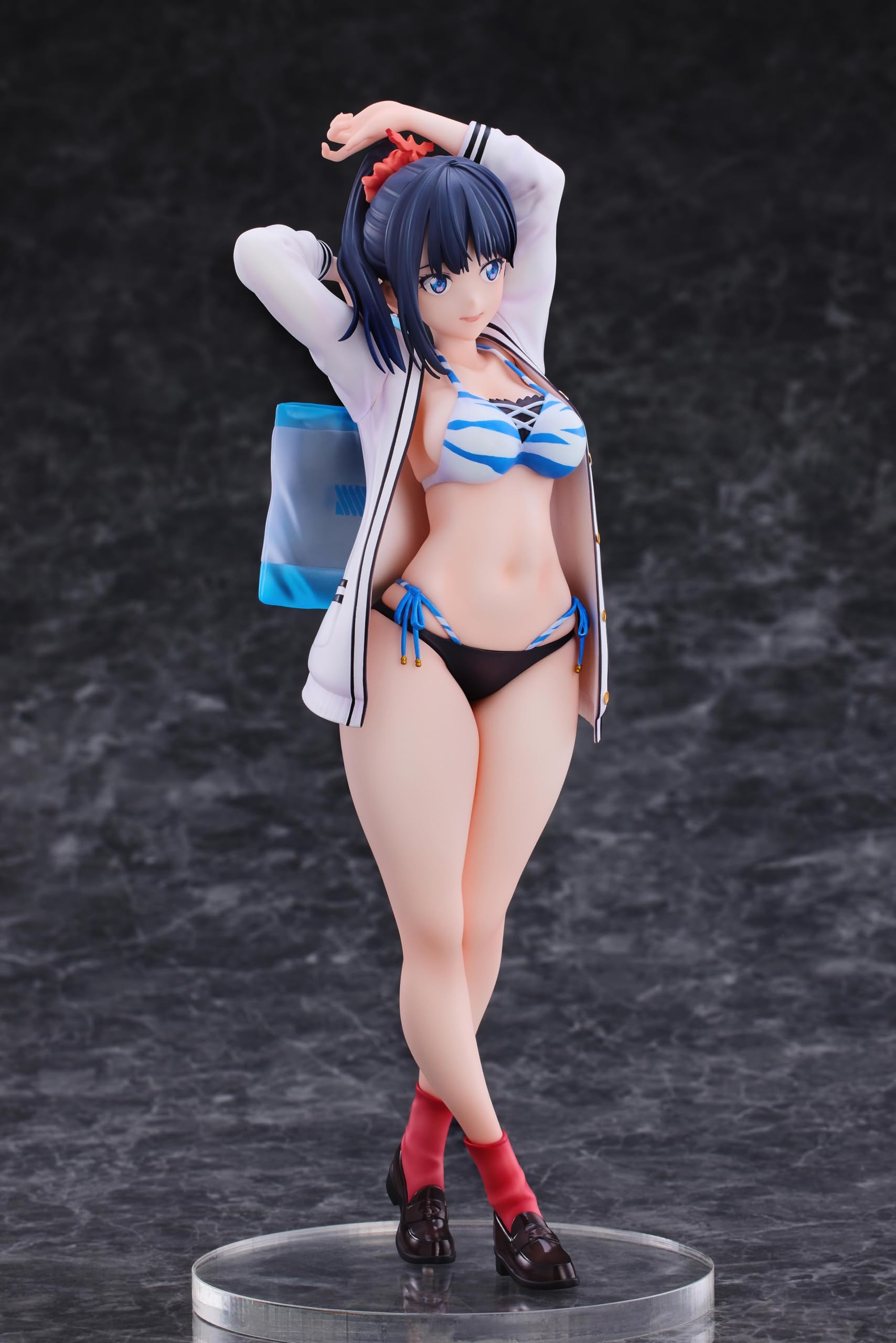Figurine Alphamax Ssss.Gridman Takarada Rikka 1/7ème échelle, pré-peinte, Ax-0297