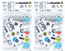 Skater 3D Masks for Children Aged 2-3 Doraemon Design 14-Piece Set - 3-Ply Construction- Japan Figure Store - #1 Bring To You The Best Japanese Goods