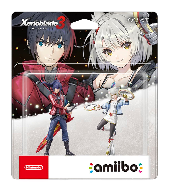 Nintendo Amiibo Double Set Noah and Mio Xenoblade Chronicles Series
