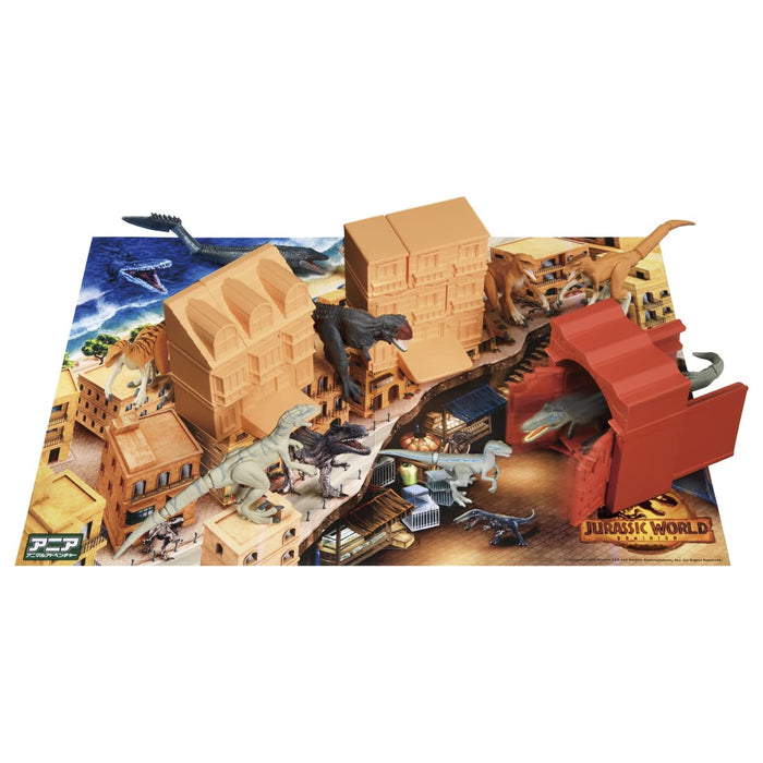 Takara Tomy Ania Jurassic World Dinosaur Play Set with Island Accessories- Japan Figure Store - #1 Bring To You The Best Japanese Goods