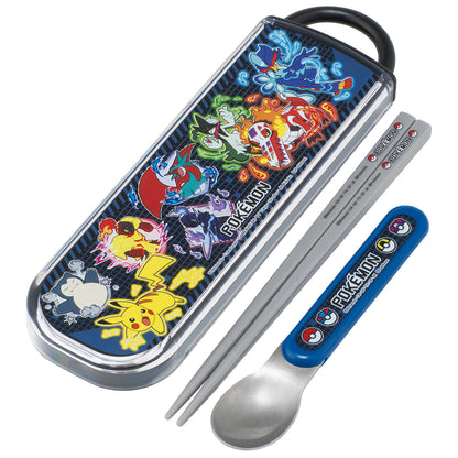 Pokemon Center Antibacterial Dishwasher Safe Chopsticks and Spoon Set Sv25- Japan Figure Store - #1 Bring To You The Best Japanese Goods
