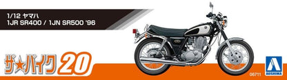 Aoshima 1/12 Yamaha SR400 SR500 1996 Plastic Model- Japan Figure Store - #1 Bring To You The Best Japanese Goods