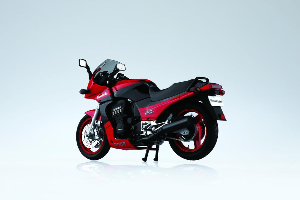 Aoshima 1/12 Kawasaki Gpz900R Ninja 1990 Model with Custom Parts- Japan Figure Store - #1 Bring To You The Best Japanese Goods