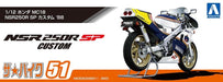 Aoshima 1/12 Honda MC18 NSR250R SP Custom Model 1988- Japan Figure Store - #1 Bring To You The Best Japanese Goods