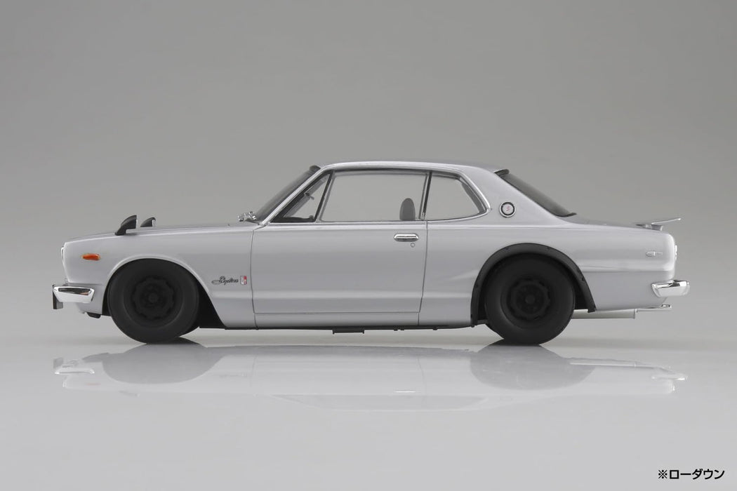 Aoshima Rakupla 1/24 Kpgc10 Skyline HT 2000GT-R Model- Japan Figure Store - #1 Bring To You The Best Japanese Goods