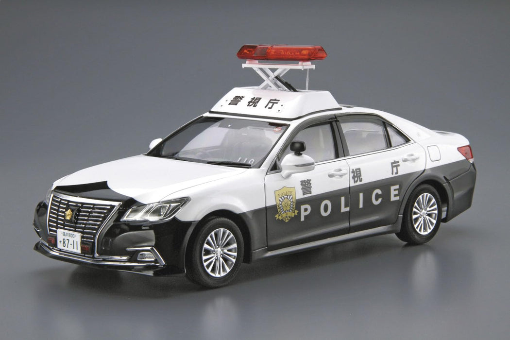 Aoshima 1/24 Toyota Crown Patrol Car Model '16- Japan Figure Store - #1 Bring To You The Best Japanese Goods