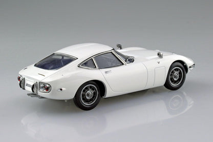 Aoshima 1/32 Snap Kit Toyota 2000Gt Pegasus White Model