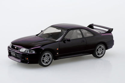 Aoshima Rakupla 1/32 Nissan R33 GT-R Midnight Purple Model Kit