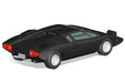 Aoshima Lamborghini Countach LP400 Black Model Kit- Japan Figure Store - #1 Bring To You The Best Japanese Goods