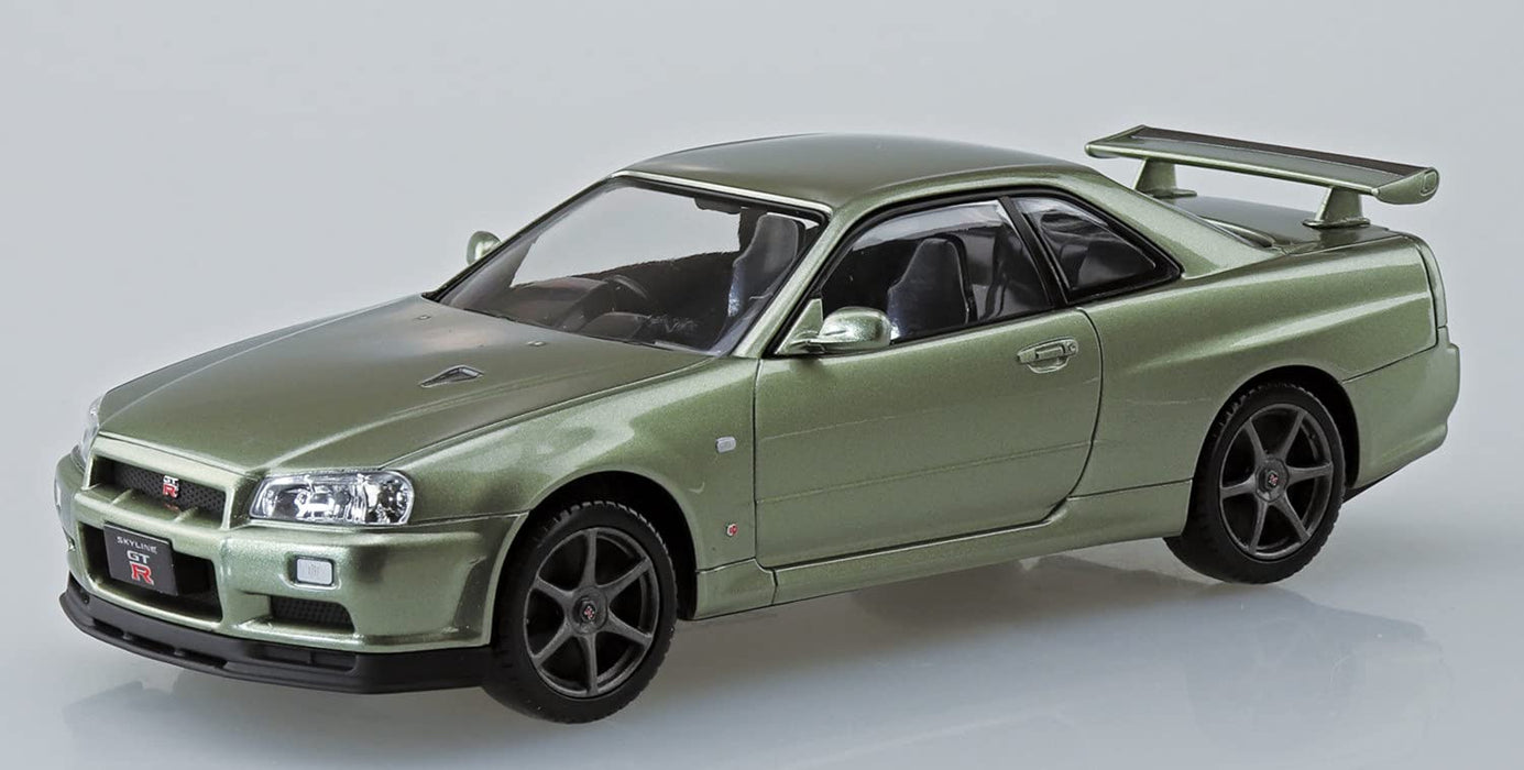 Aoshima Nissan R34 GT-R Plastic Model 1/32- Japan Figure Store - #1 Bring To You The Best Japanese Goods