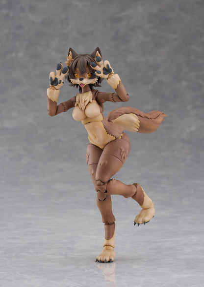 Qingdao Aoshima KP-02R Japanese Wolf Model 155mm ABS PVC Pre-Painted Non-Scale