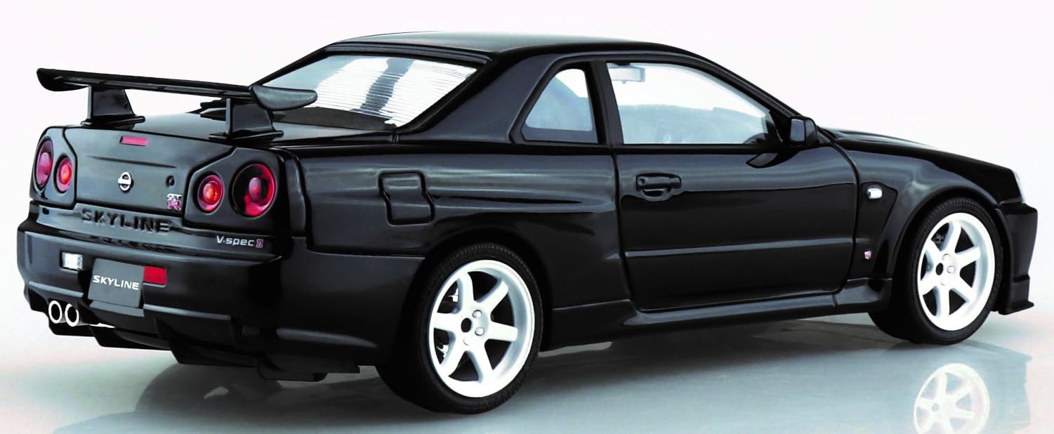 Aoshima 1/24 Nissan Skyline GT-R V-Spec II Model Car- Japan Figure Store - #1 Bring To You The Best Japanese Goods