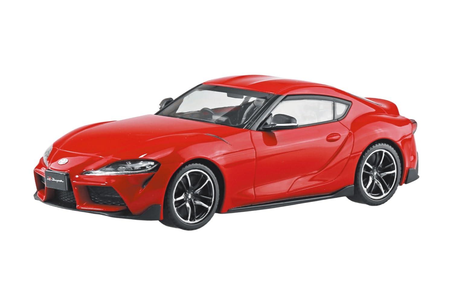 Aoshima 1/32 Toyota GR Supra 2019 Red Pre-Colored Model Kit