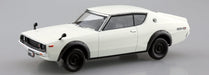 Aoshima Nissan Skyline GT-R 1/32 Model Kit White- Japan Figure Store - #1 Bring To You The Best Japanese Goods