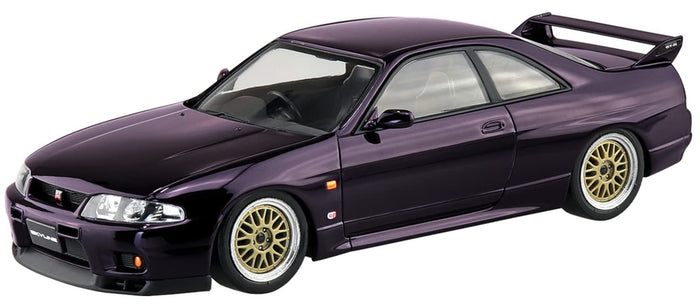 Qingdao Aoshima 1/32 Snap Kit Nissan R33 Skyline GT-R Midnight Purple Model- Japan Figure Store - #1 Bring To You The Best Japanese Goods