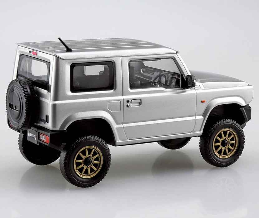 Aoshima 1/32 Suzuki Jimny Silver Plastic Model Kit- Japan Figure Store - #1 Bring To You The Best Japanese Goods