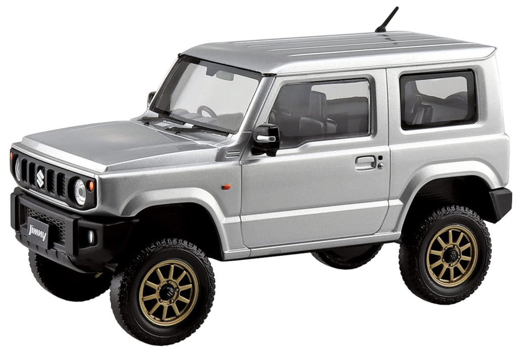 Aoshima 1/32 Suzuki Jimny Silver Plastic Model Kit- Japan Figure Store - #1 Bring To You The Best Japanese Goods