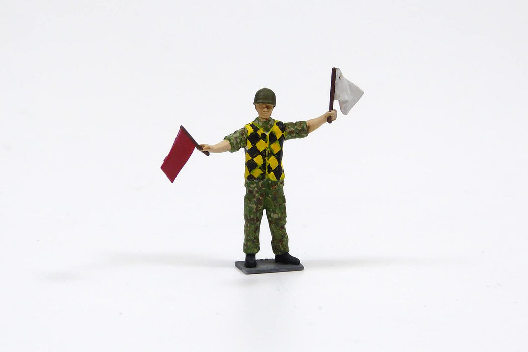 Aoshima 1/72 Oh-1 Helicopter & Towing Tractor Set Plastic Model- Japan Figure Store - #1 Bring To You The Best Japanese Goods