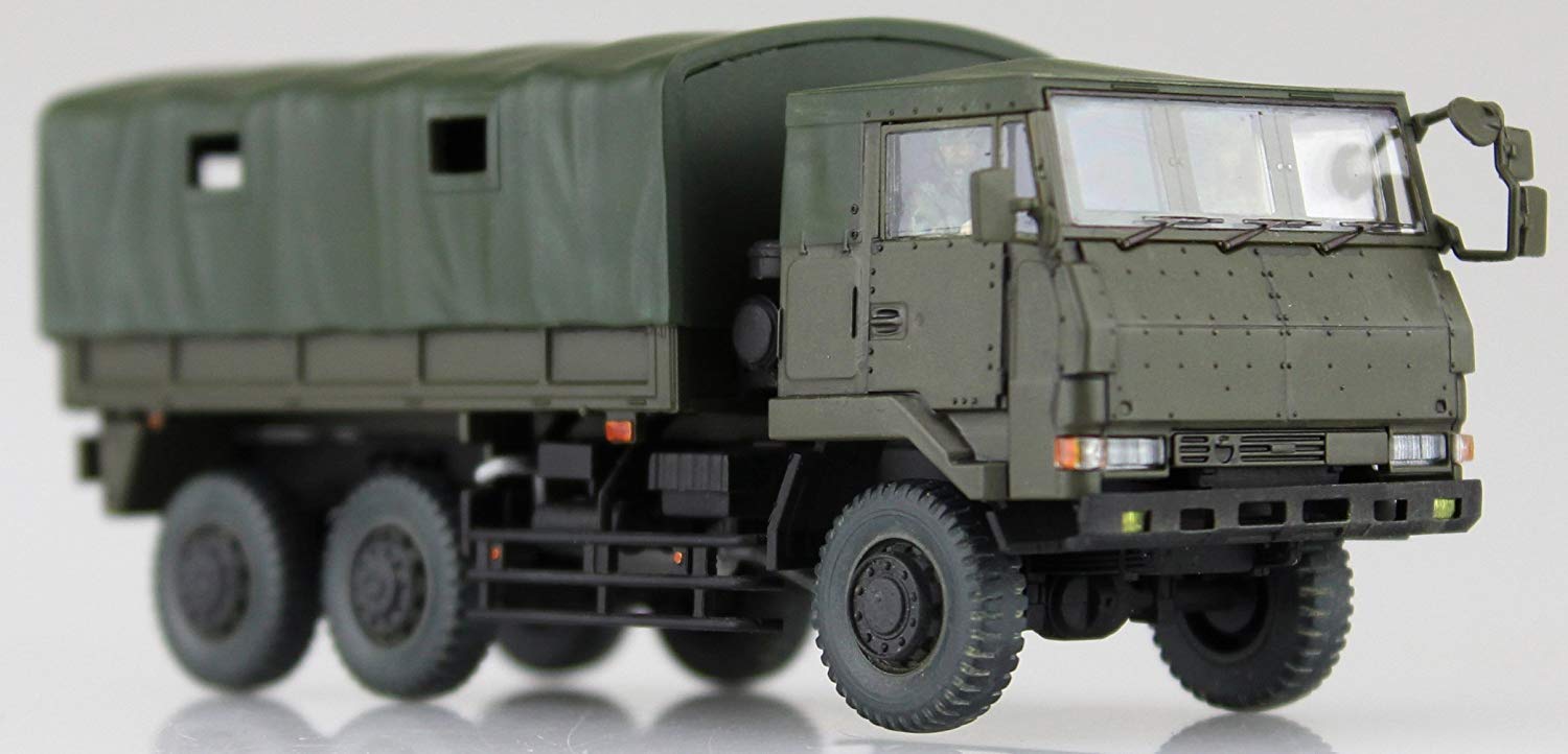 Aoshima 1/72 Military Model No. 11 Japan 3 1/2T Truck- Japan Figure Store - #1 Bring To You The Best Japanese Goods