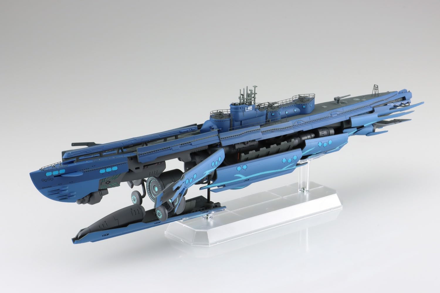 Aoshima Arpeggio Blue Steel I-401 Submarine Model 1/350 Scale 260mm