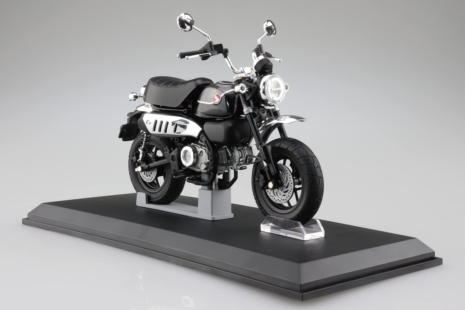 Aoshima Skynet 1/12 Honda Monkey125 2022 Pearl Black- Japan Figure Store - #1 Bring To You The Best Japanese Goods