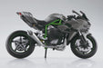 Aoshima Kawasaki Ninja H2R 1/12 Complete Motorcycle Model- Japan Figure Store - #1 Bring To You The Best Japanese Goods