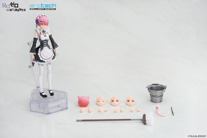 Apex Arctech Action Series Re:Zero Ram 1/8 Scale Figure Collectible- Japan Figure Store - #1 Bring To You The Best Japanese Goods