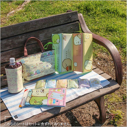 Asahi Koyo Sumikko Gurashi Beige Cooler Bag 16x28x10cm with Ice Pack Pocket- Japan Figure Store - #1 Bring To You The Best Japanese Goods