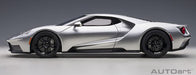 Autoart 1/12 Ford GT 2017 Metallic Silver Black Stripes Model 12108- Japan Figure Store - #1 Bring To You The Best Japanese Goods